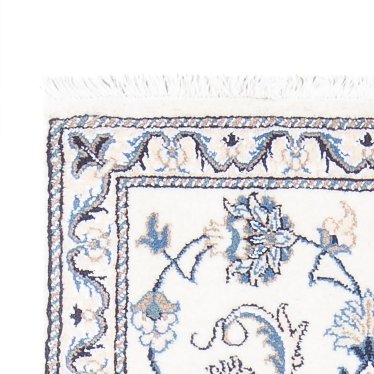 Tapis persan - Nain - 146 x 67 cm - crème
