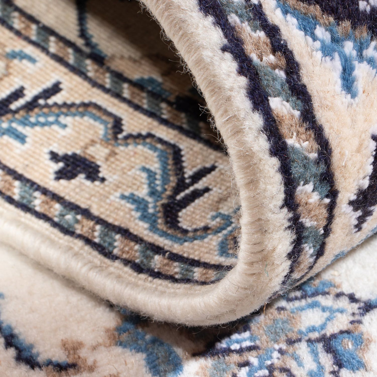 Tapis persan - Nain - 146 x 67 cm - crème