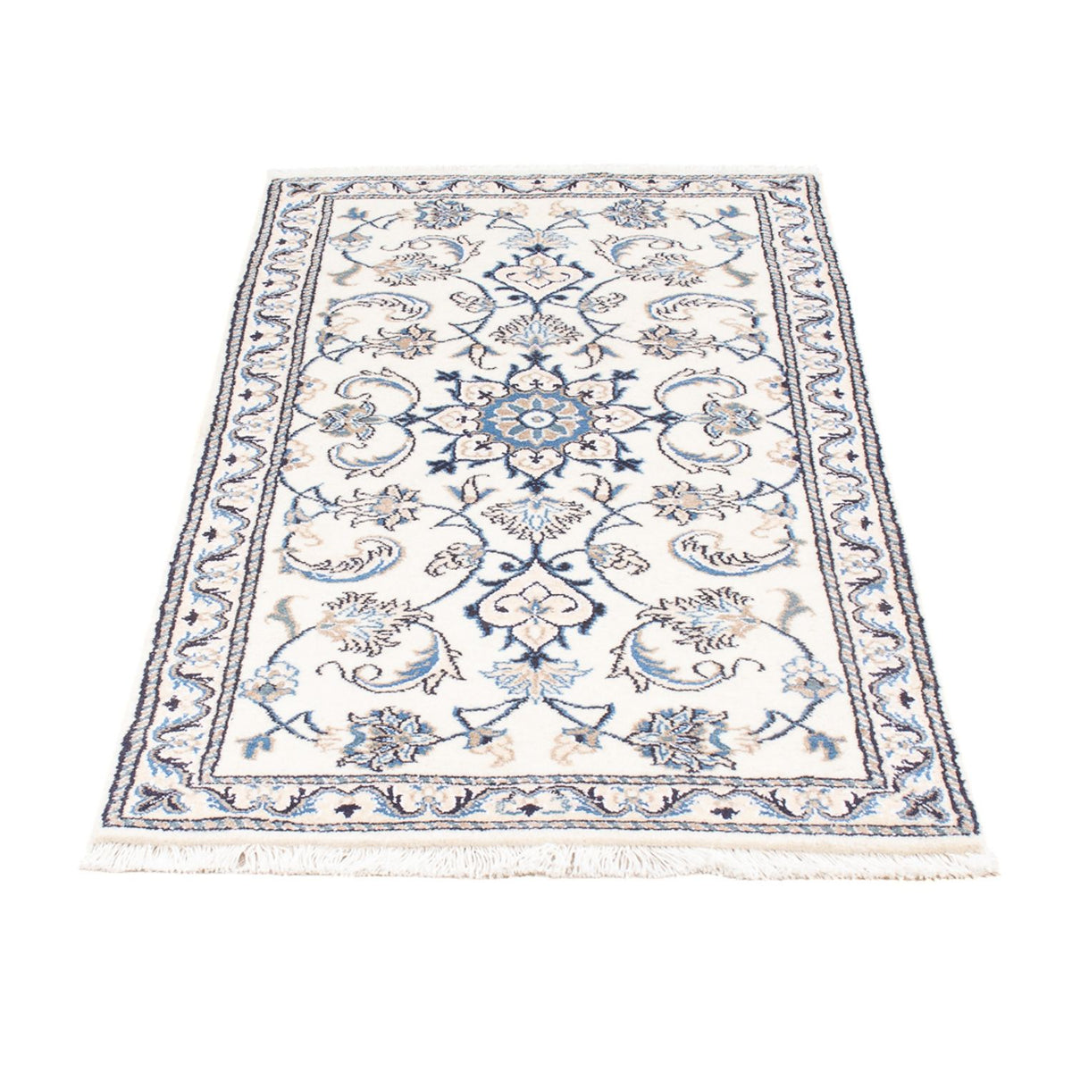 Tapis persan - Nain - 146 x 67 cm - crème