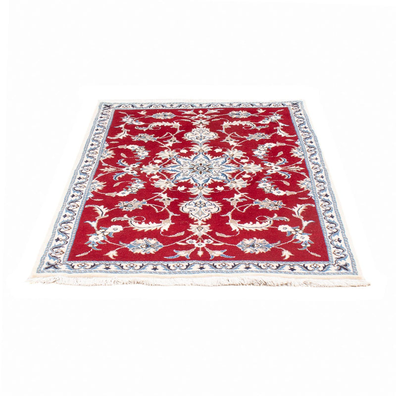 Tapis persan - Nain - 138 x 87 cm - rouge