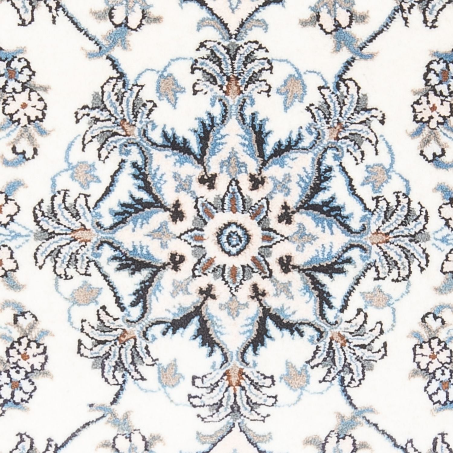 Tapis persan - Nain - 140 x 86 cm - crème