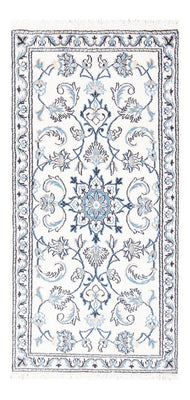 Tapis persan - Nain - 140 x 68 cm - crème