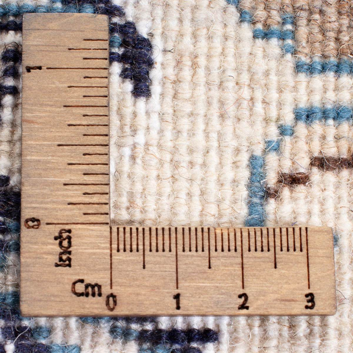 Tapis persan - Nain - 301 x 197 cm - bleu foncé