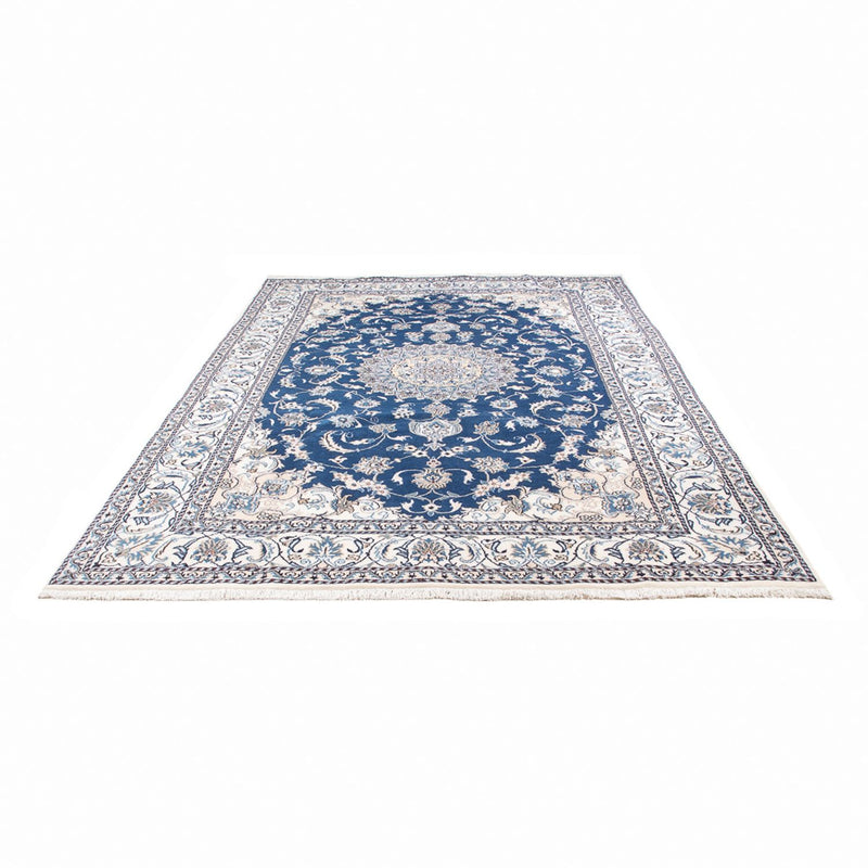 Tapis persan - Nain - 302 x 196 cm - bleu