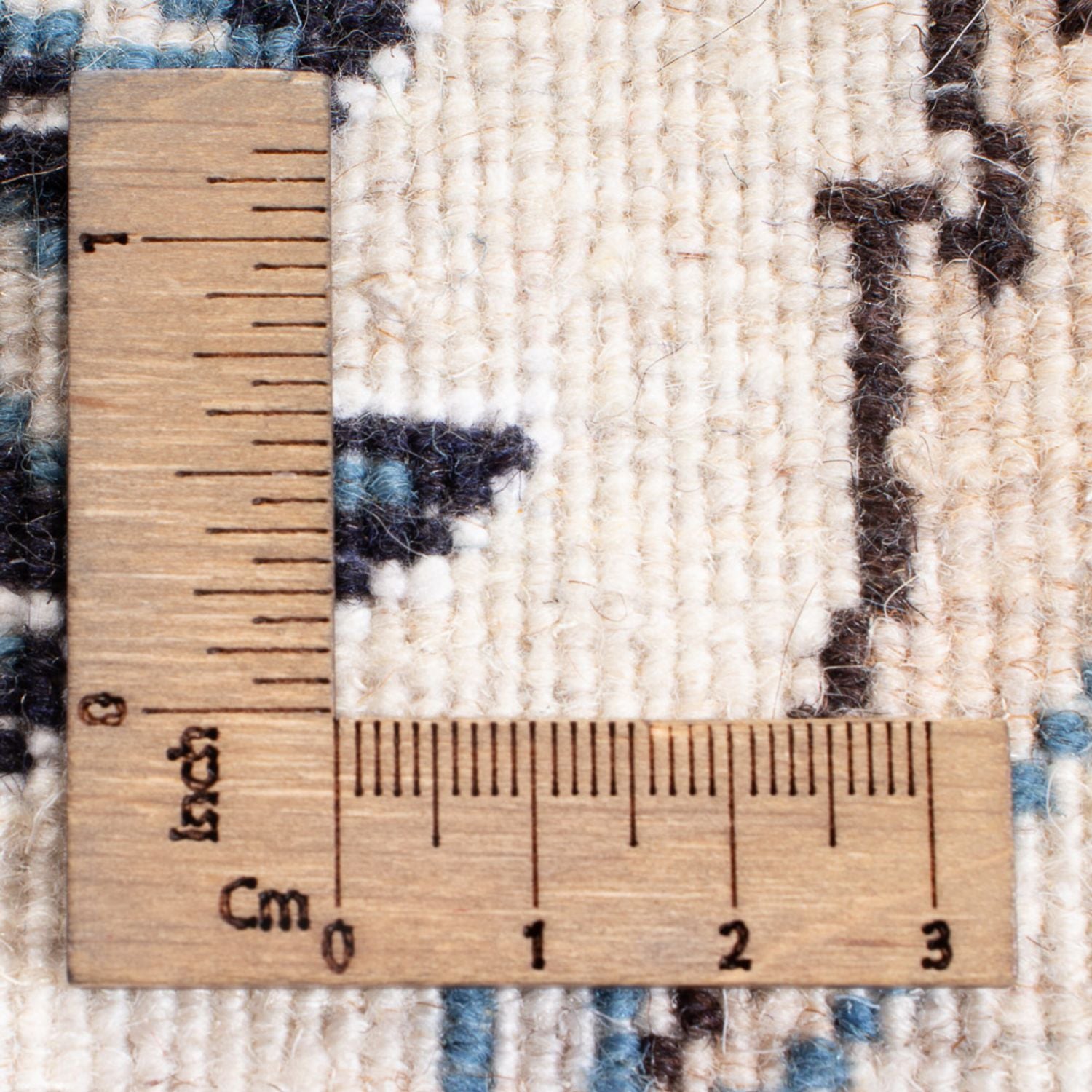 Tapis persan - Nain - 302 x 196 cm - bleu