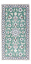 Tapis persan - Nain - 138 x 66 cm - vert