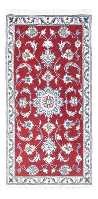 Tapis persan - Nain - 137 x 67 cm - rouge