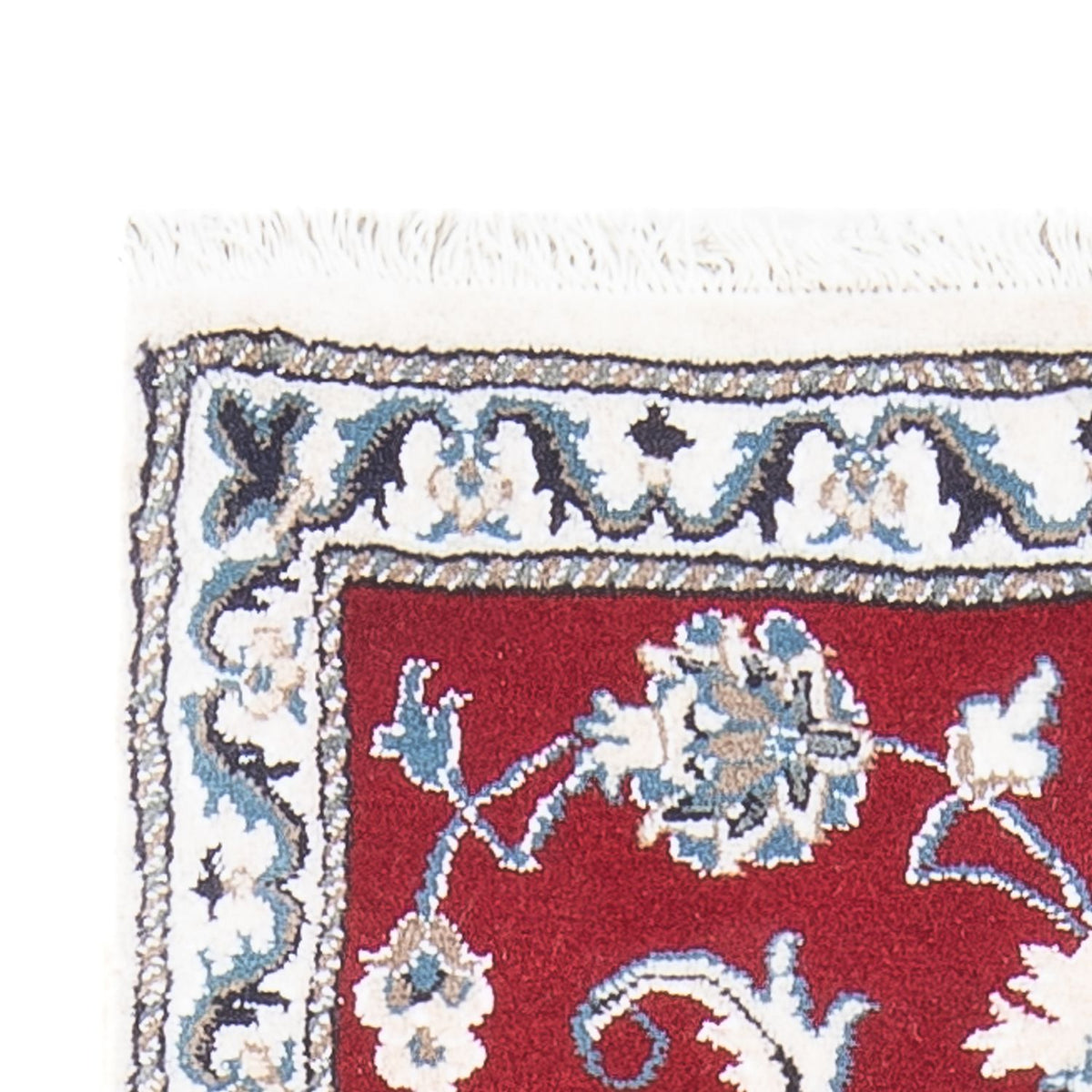 Tapis persan - Nain - 137 x 67 cm - rouge