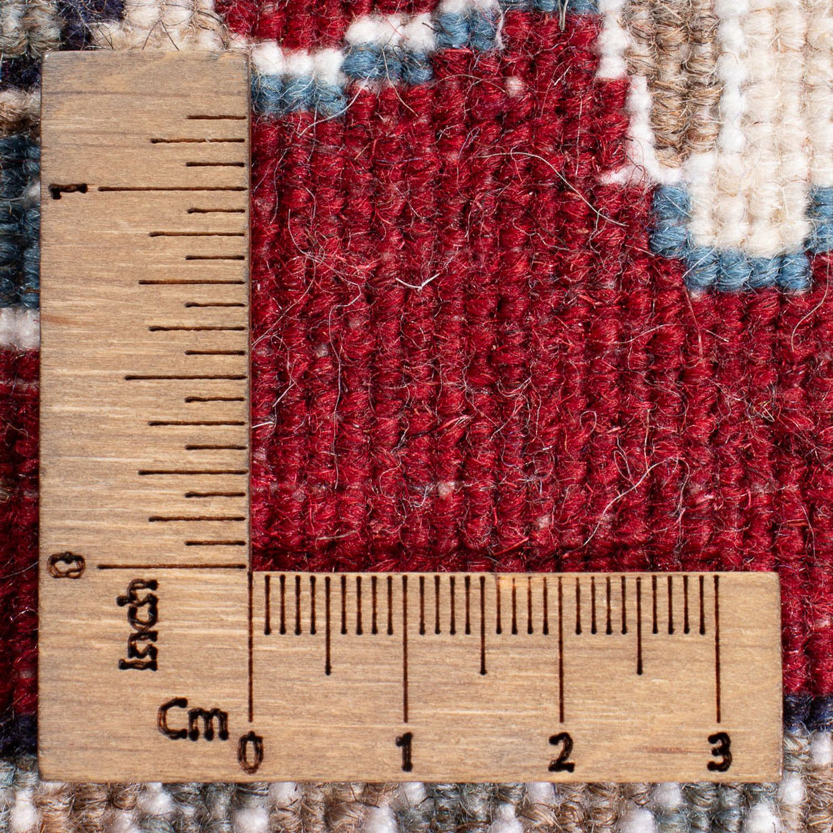 Tapis persan - Nain - 137 x 67 cm - rouge