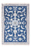 Tapis persan - Nain - 134 x 83 cm - bleu