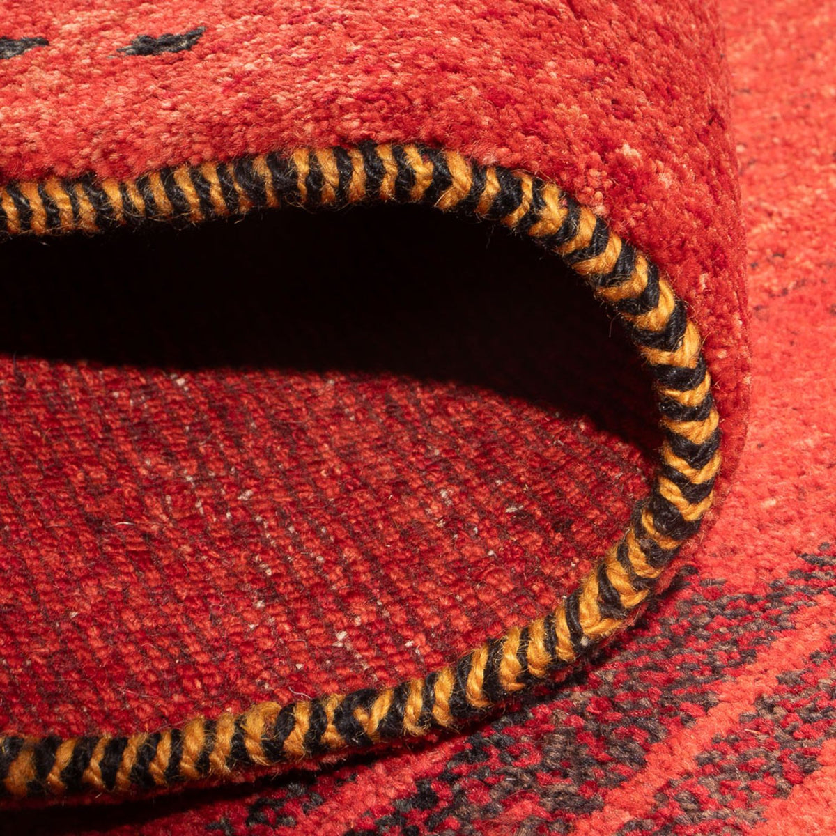 Tapis de couloir Tapis Gabbeh - Persan - 200 x 83 cm - multicolore