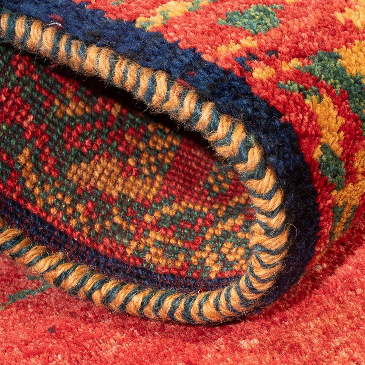 Tapis de couloir Tapis Gabbeh - Persan - 235 x 75 cm - multicolore