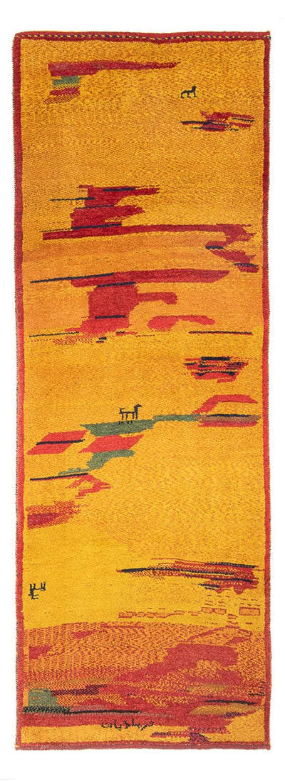 Tapis Gabbeh persan Tapis 85x235cm - Perserteppich Wollteppich