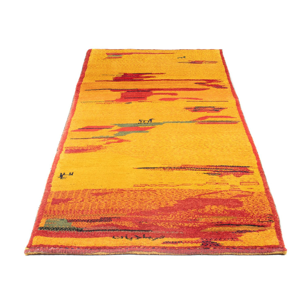 Tapis de couloir Tapis Gabbeh - Persan - 235 x 85 cm - multicolore