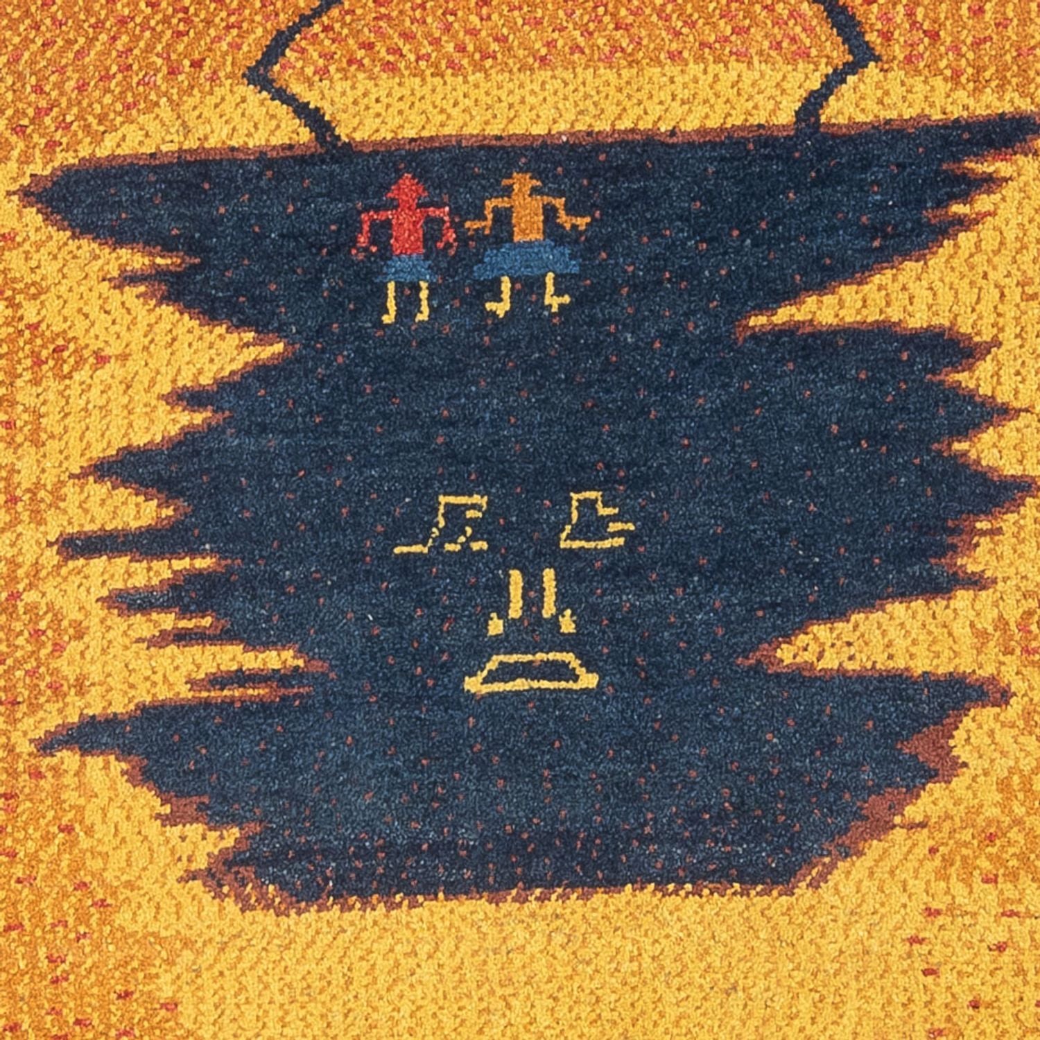 Tapis de couloir Tapis Gabbeh - Persan - 293 x 87 cm - multicolore