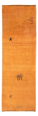 Tapis de couloir Tapis Gabbeh - Persan - 220 x 74 cm - orange