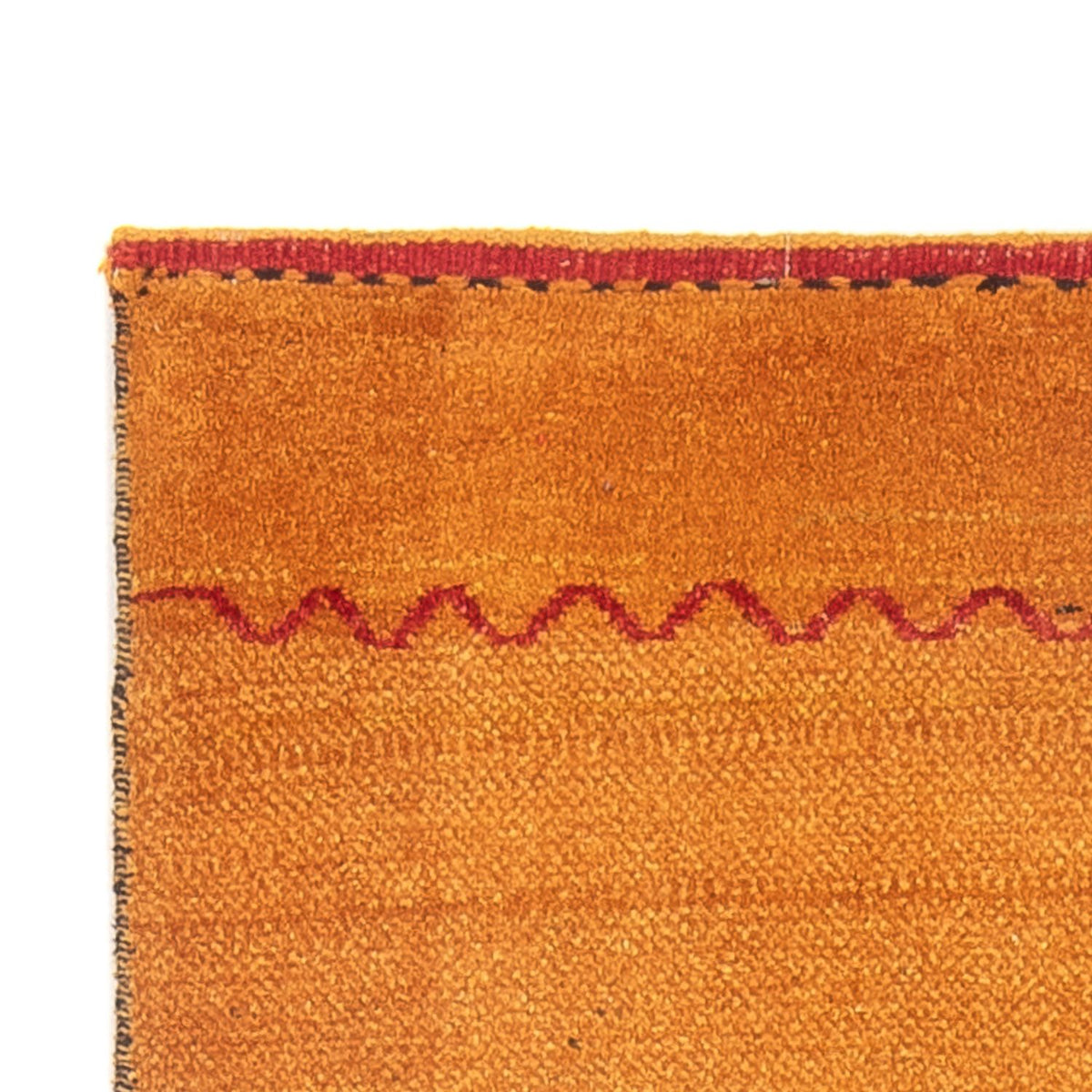 Tapis de couloir Tapis Gabbeh - Persan - 236 x 85 cm - orange