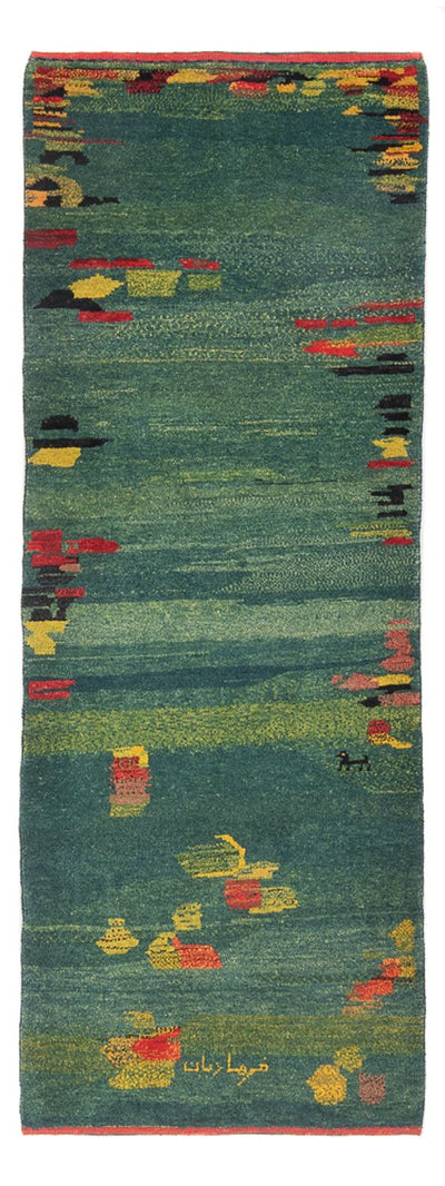 Tapis Gabbeh persan Tapis 87x218cm - Perserteppich Wollteppich