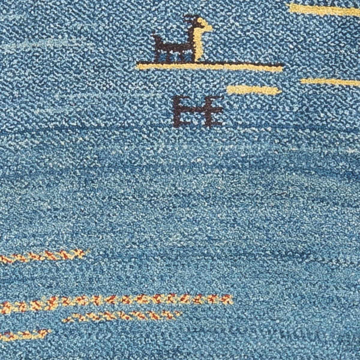 Tapis de couloir Tapis Gabbeh - Persan - 193 x 90 cm - multicolore