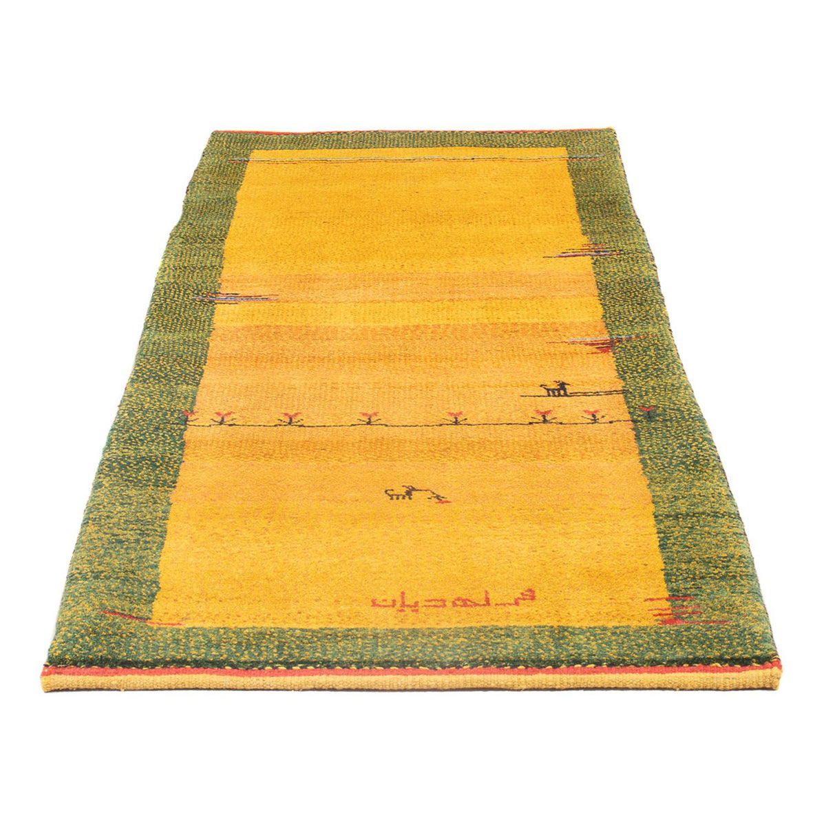 Tapis de couloir Tapis Gabbeh - Persan - 196 x 83 cm - multicolore