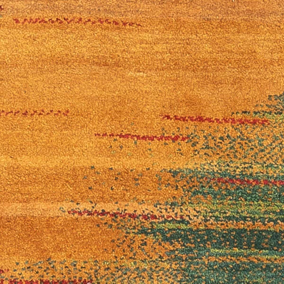 Tapis de couloir Tapis Gabbeh - Persan - 186 x 71 cm - multicolore