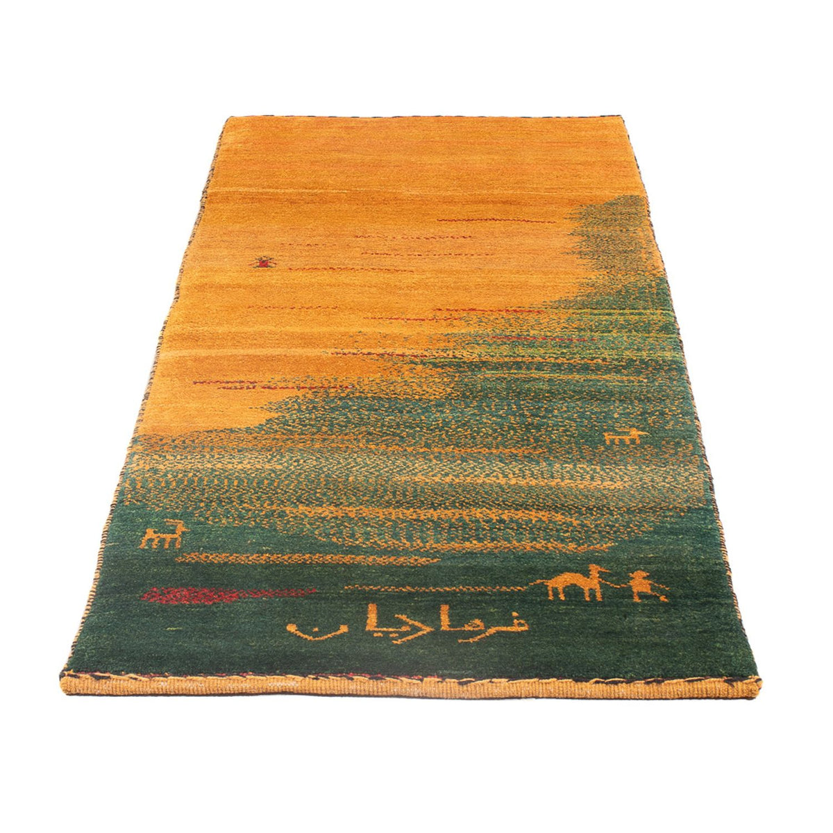 Tapis de couloir Tapis Gabbeh - Persan - 186 x 71 cm - multicolore