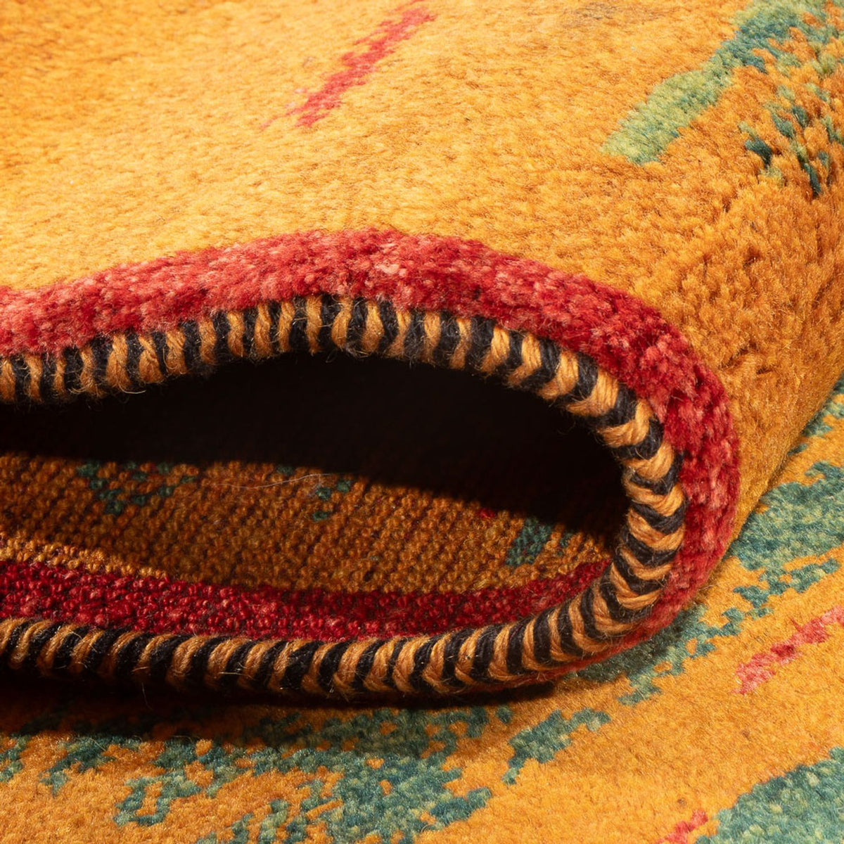 Tapis de couloir Tapis Gabbeh - Persan - 190 x 68 cm - multicolore