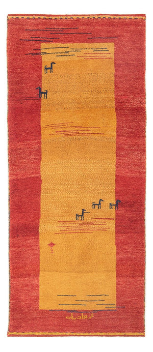 Tapis de couloir Tapis Gabbeh - Persan - 177 x 75 cm - multicolore
