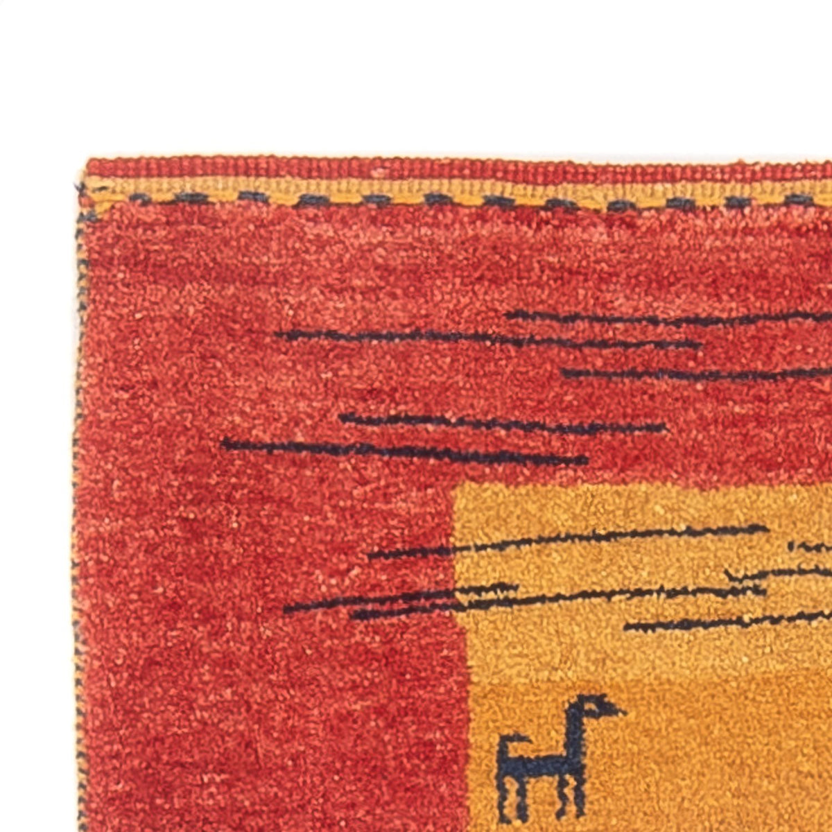 Tapis Gabbeh persan Tapis 75x177cm - Perserteppich Wollteppich