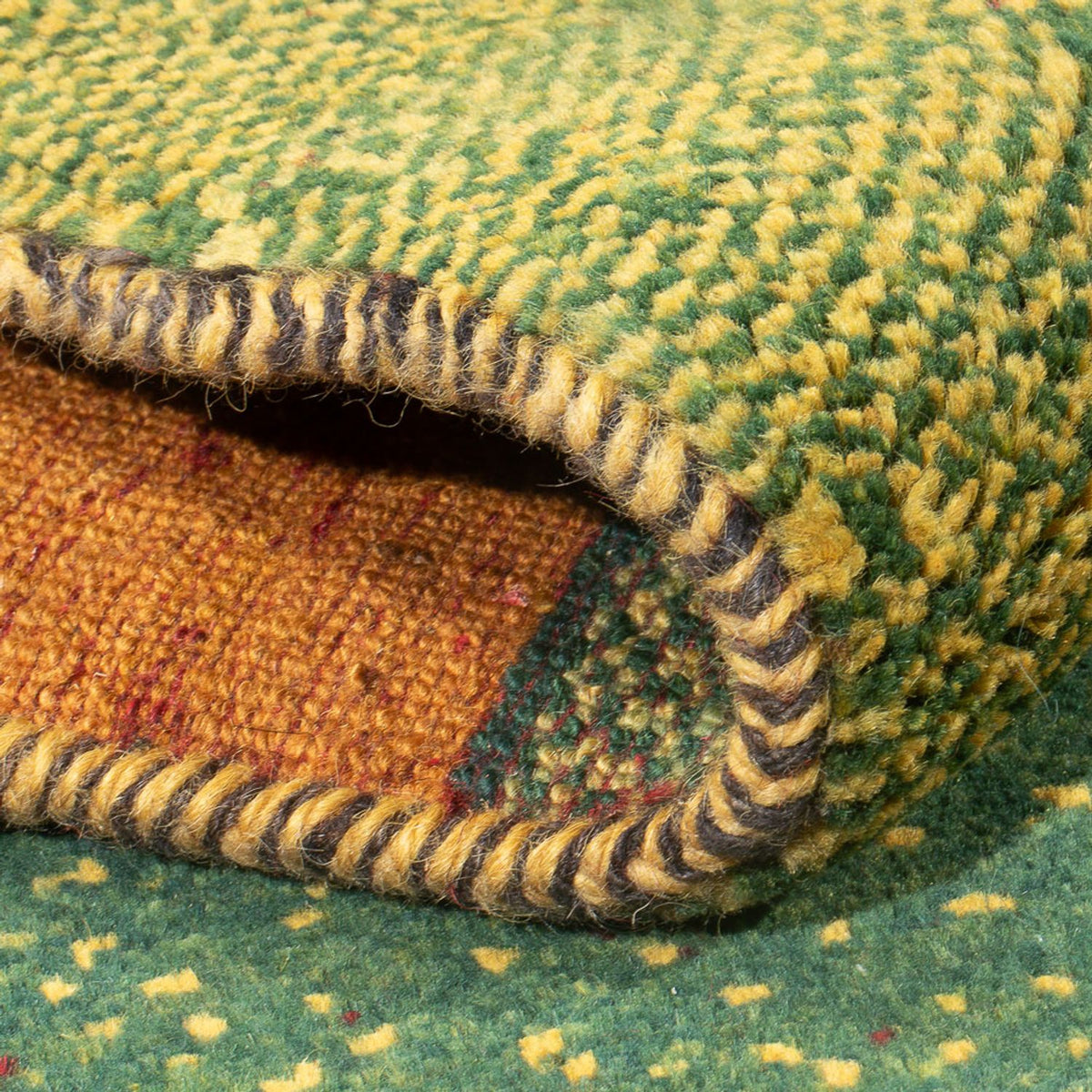 Tapis de couloir Tapis Gabbeh - Persan - 220 x 82 cm - multicolore