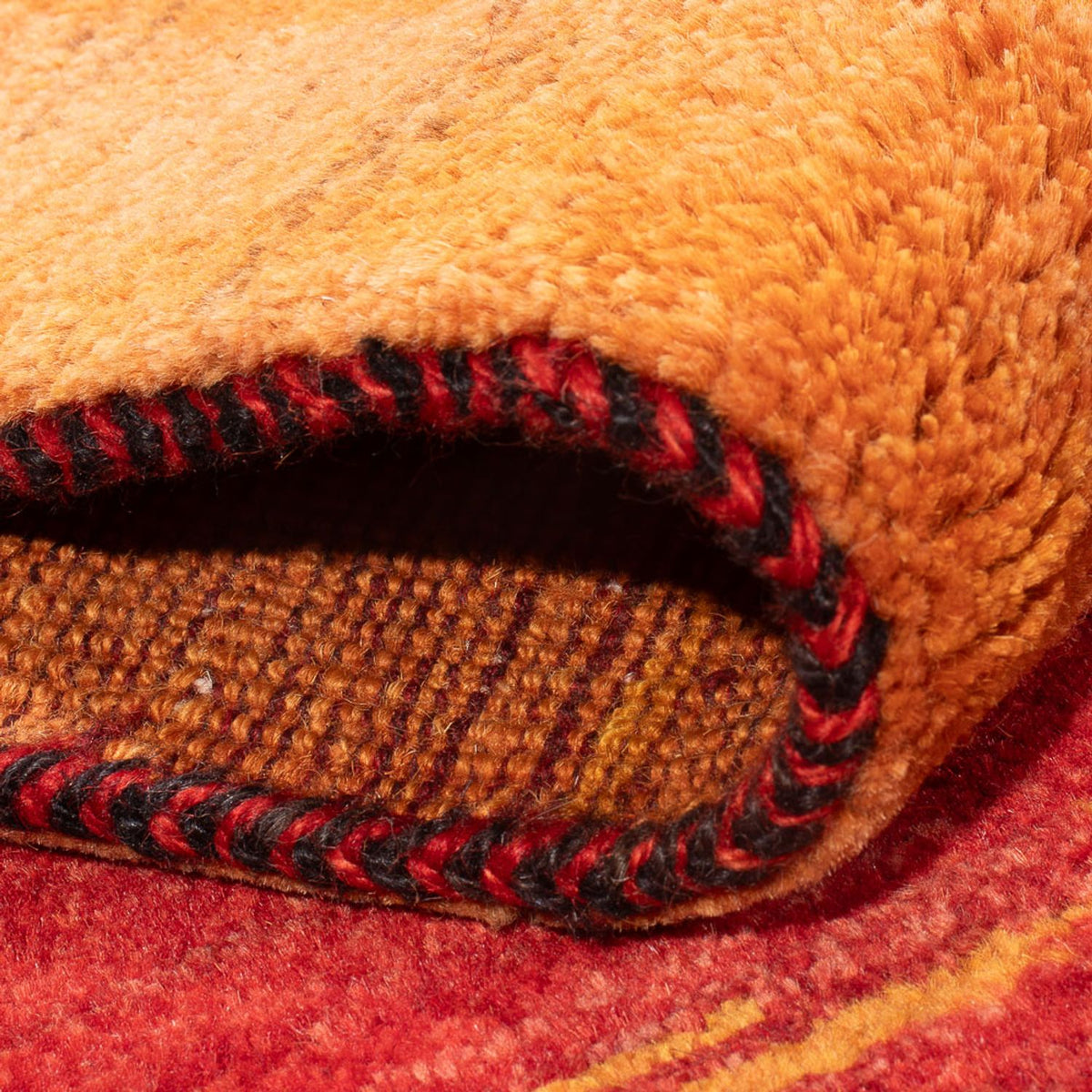 Tapis de couloir Tapis Gabbeh - Persan - 220 x 70 cm - multicolore