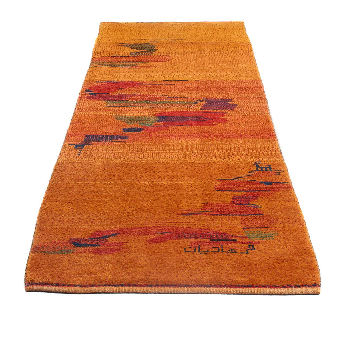 Tapis de couloir Tapis Gabbeh - Persan - 285 x 83 cm - multicolore