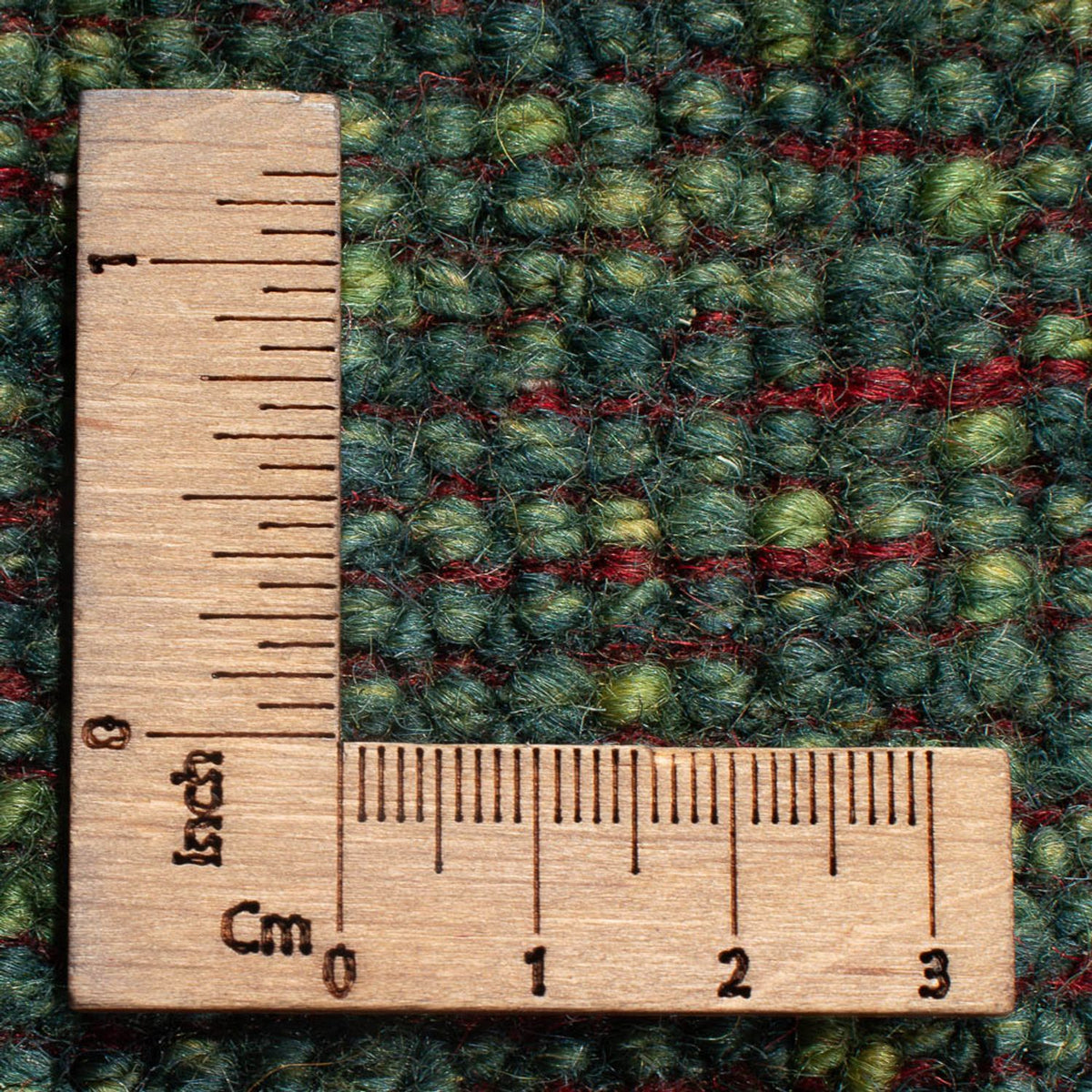 Tapis de couloir Tapis Gabbeh - Persan - 270 x 75 cm - vert foncé