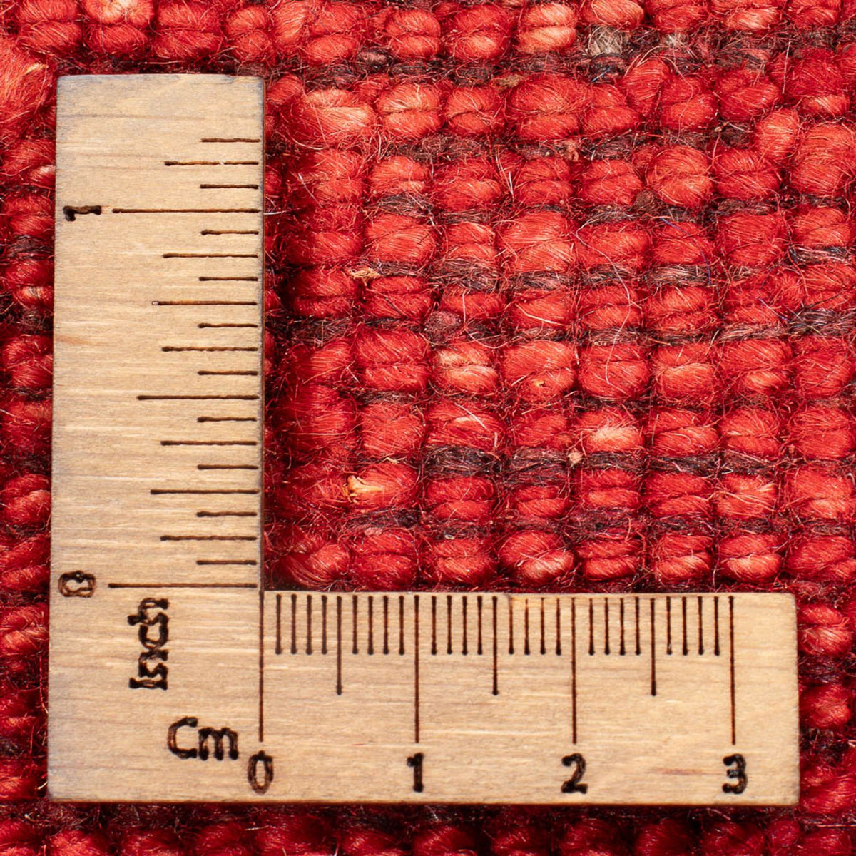 Tapis de couloir Tapis Gabbeh - Persan - 225 x 83 cm - rouge clair