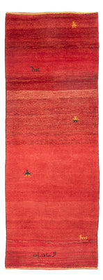 Tapis de couloir Tapis Gabbeh - Persan - 227 x 85 cm - rouge