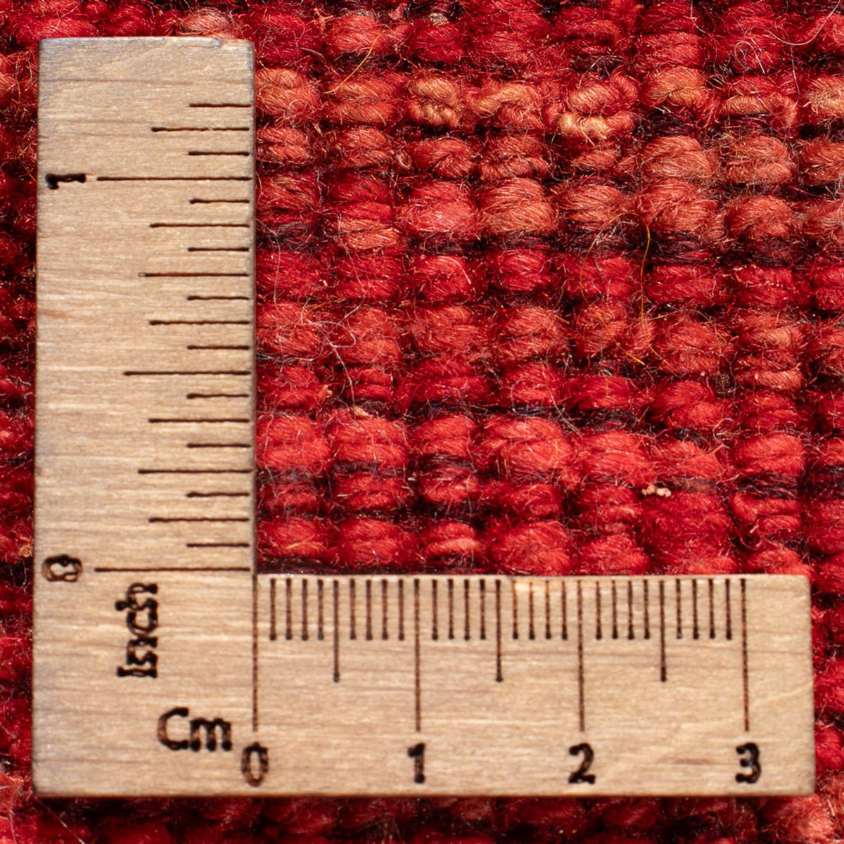 Tapis de couloir Tapis Gabbeh - Persan - 227 x 85 cm - rouge