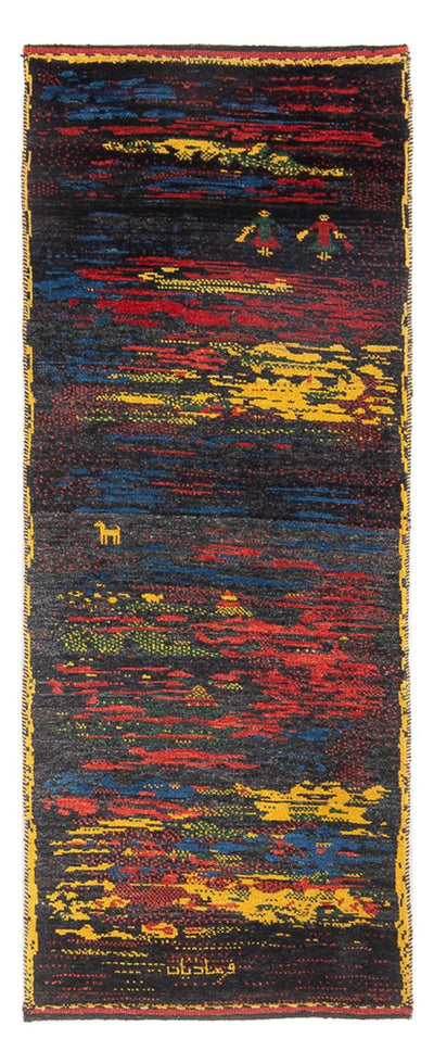 Tapis Gabbeh persan Tapis 68x185cm - Perserteppich Wollteppich
