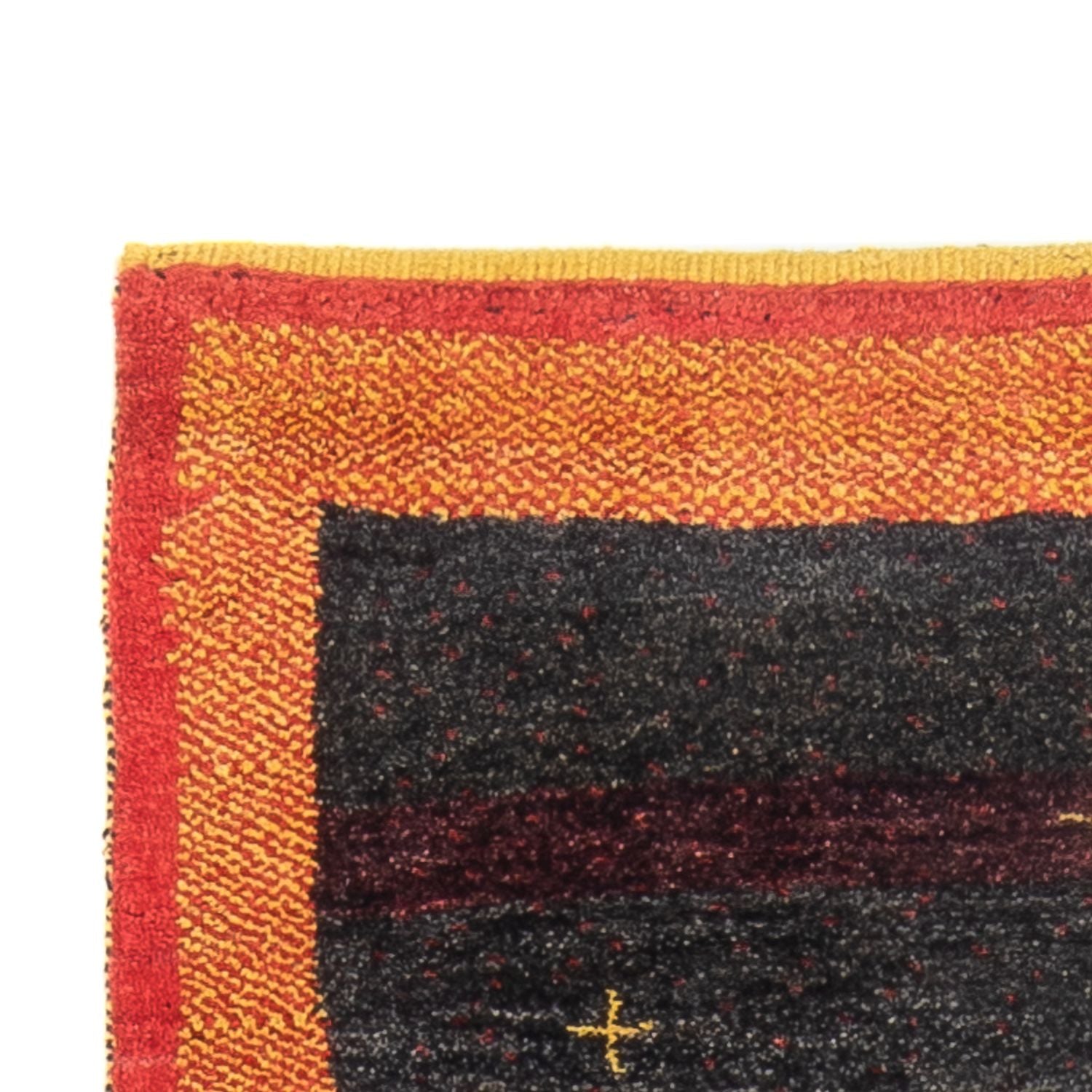 Tapis de couloir Tapis Gabbeh - Persan - 260 x 86 cm - multicolore