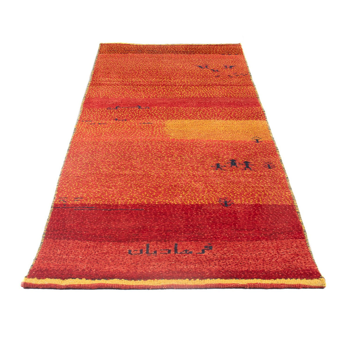 Tapis de couloir Tapis Gabbeh - Persan - 237 x 84 cm - multicolore