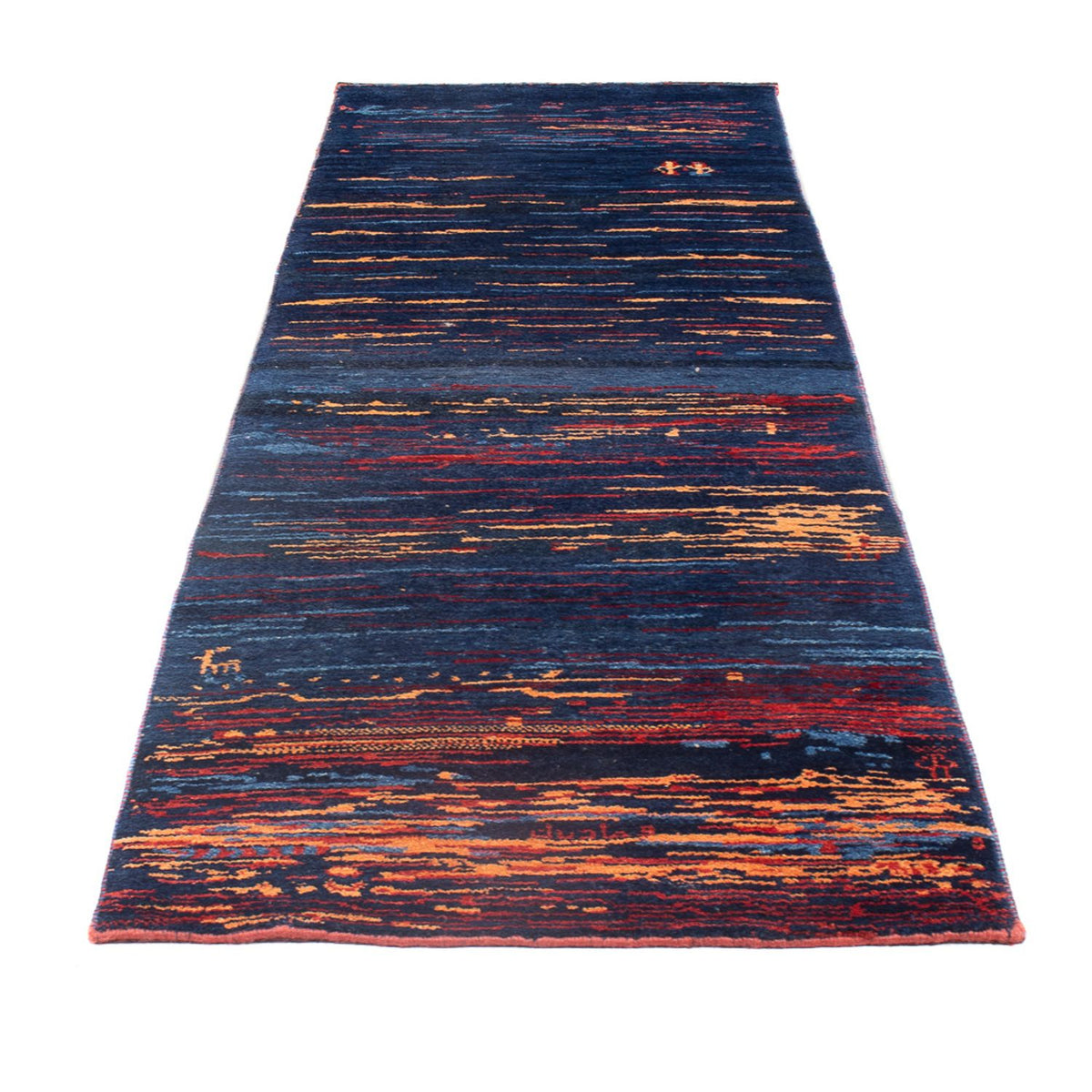 Tapis de couloir Tapis Gabbeh - Persan - 279 x 80 cm - multicolore