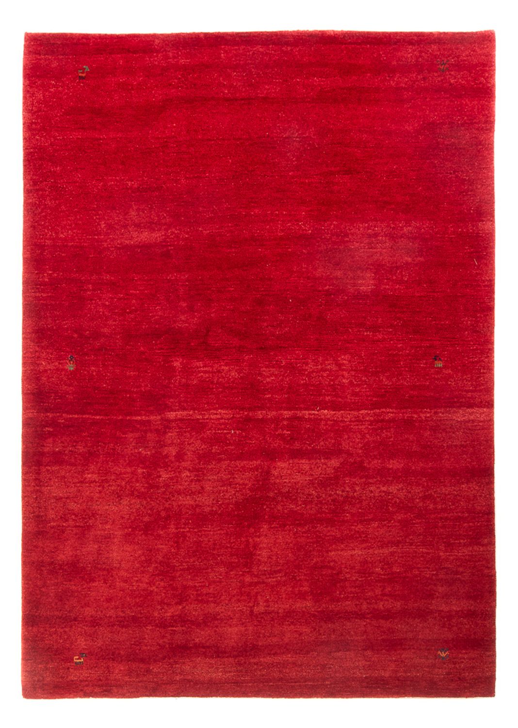 Tapis Gabbeh - Persan - 246 x 176 cm - rouge