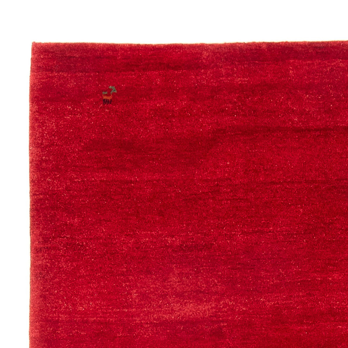 Tapis Gabbeh - Persan - 246 x 176 cm - rouge