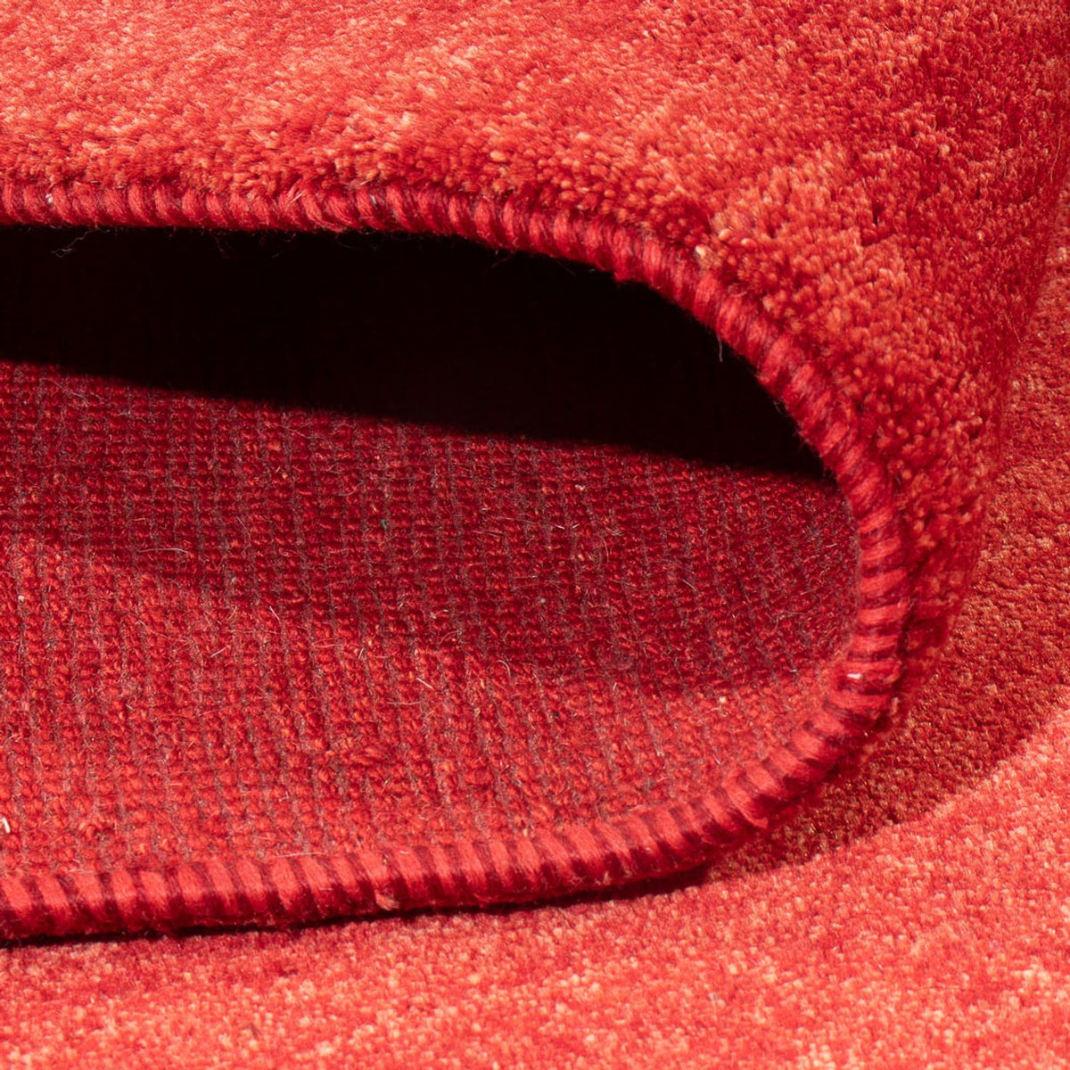 Tapis Gabbeh - Persan - 235 x 171 cm - rouge