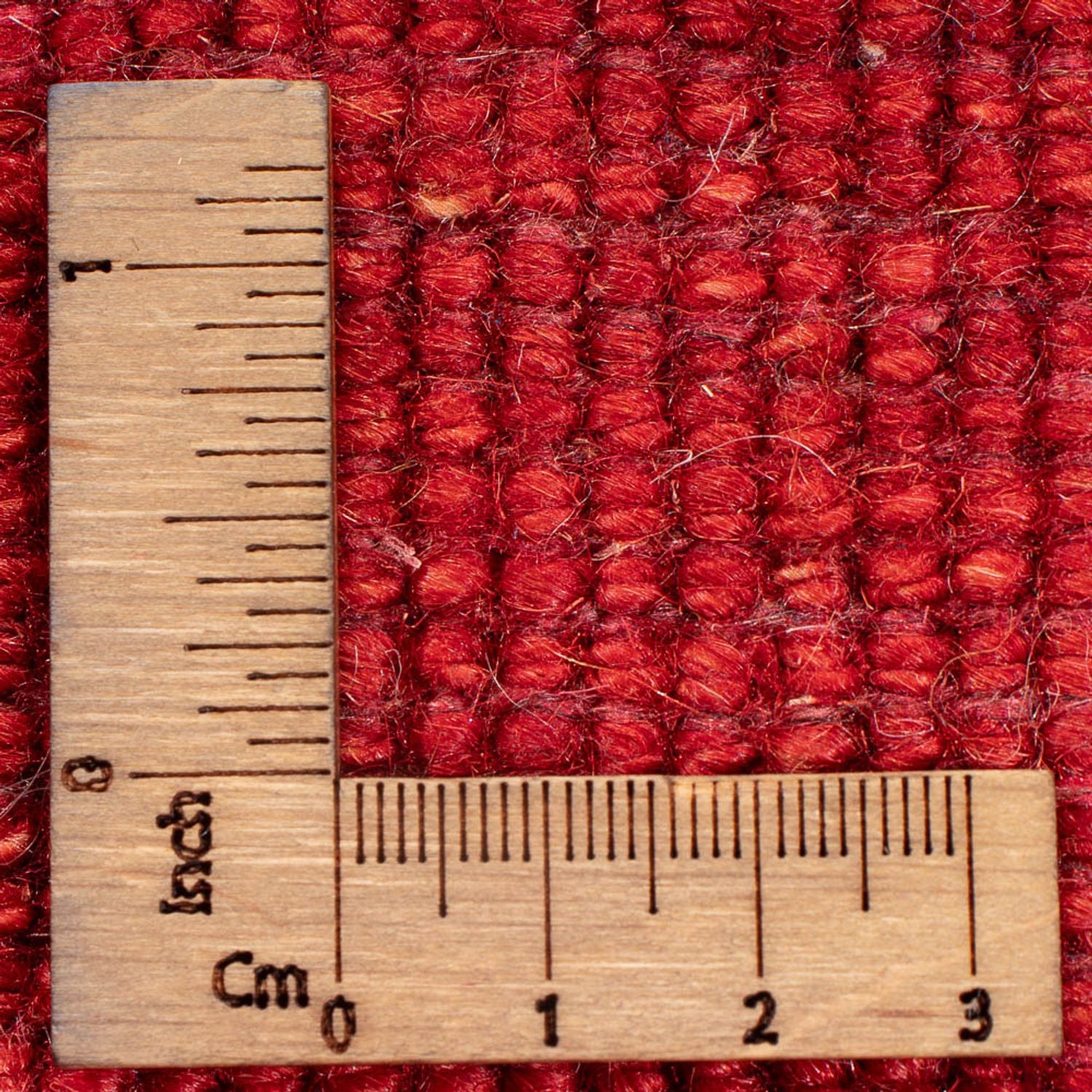 Tapis Gabbeh - Persan - 235 x 171 cm - rouge