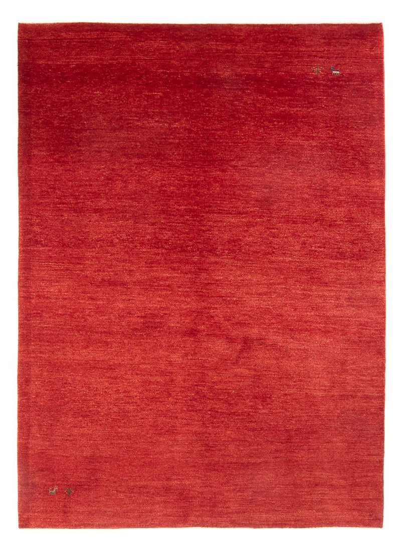 Tapis Gabbeh - Persan - 243 x 175 cm - rouge