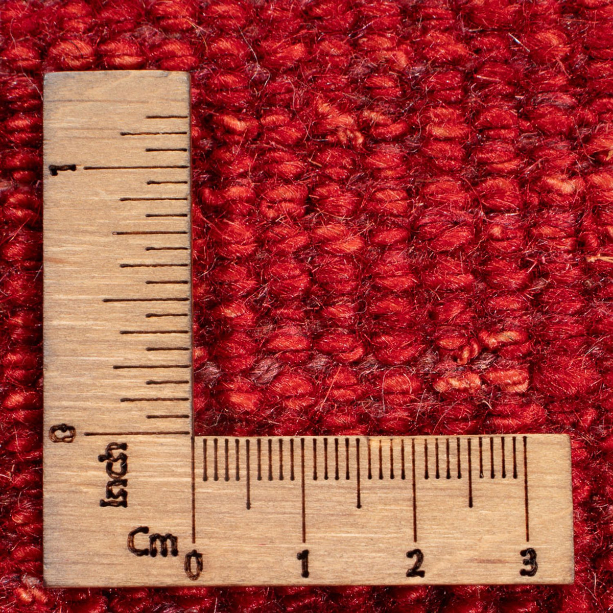 Tapis Gabbeh - Persan - 243 x 175 cm - rouge