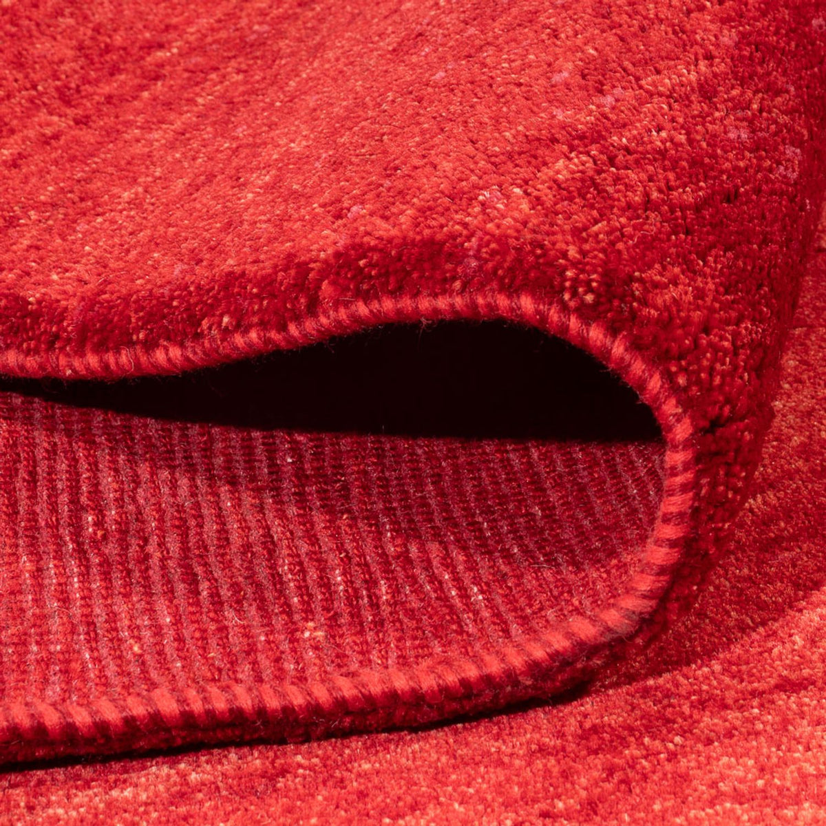 Tapis Gabbeh - Persan - 226 x 171 cm - rouge