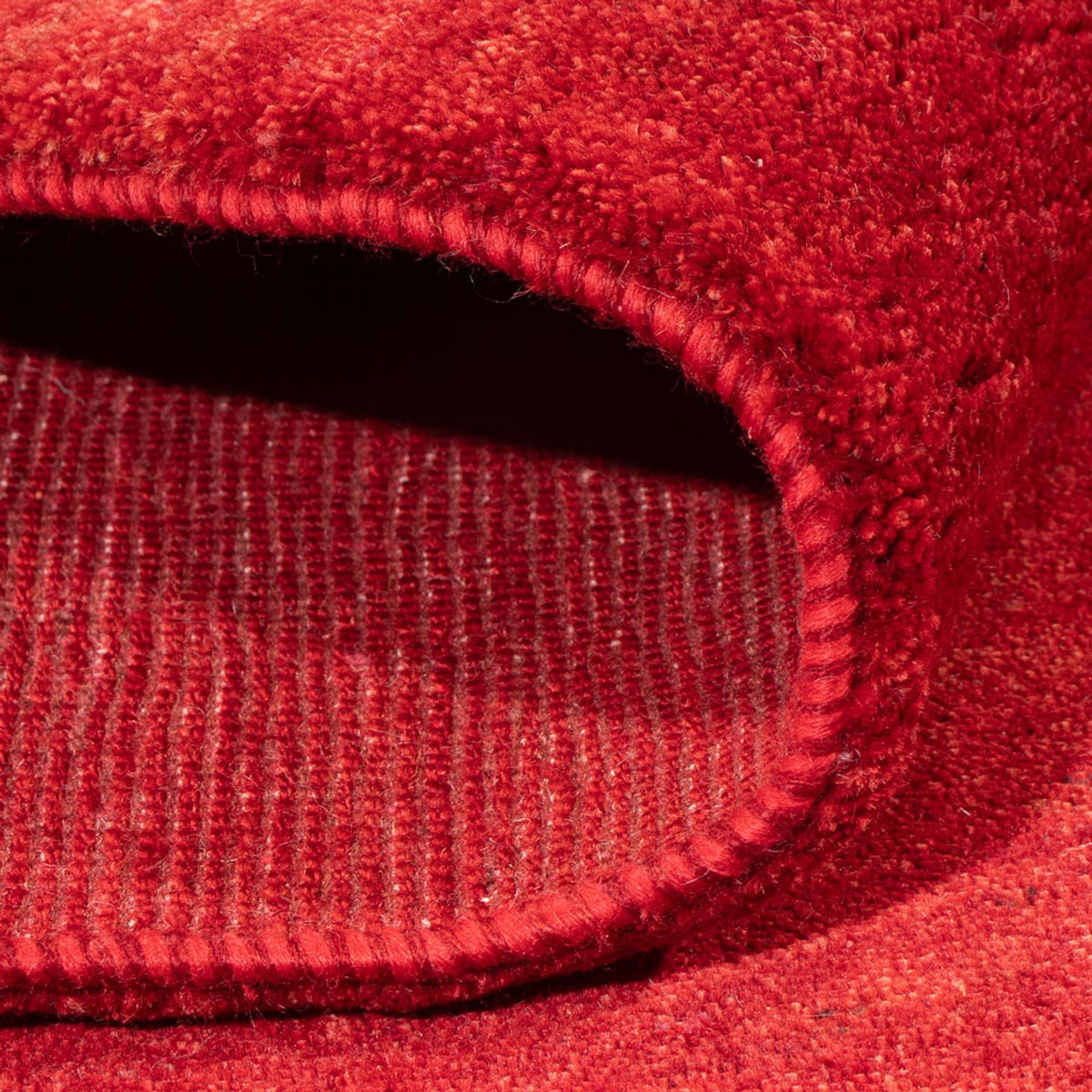 Tapis Gabbeh - Persan - 234 x 174 cm - rouge