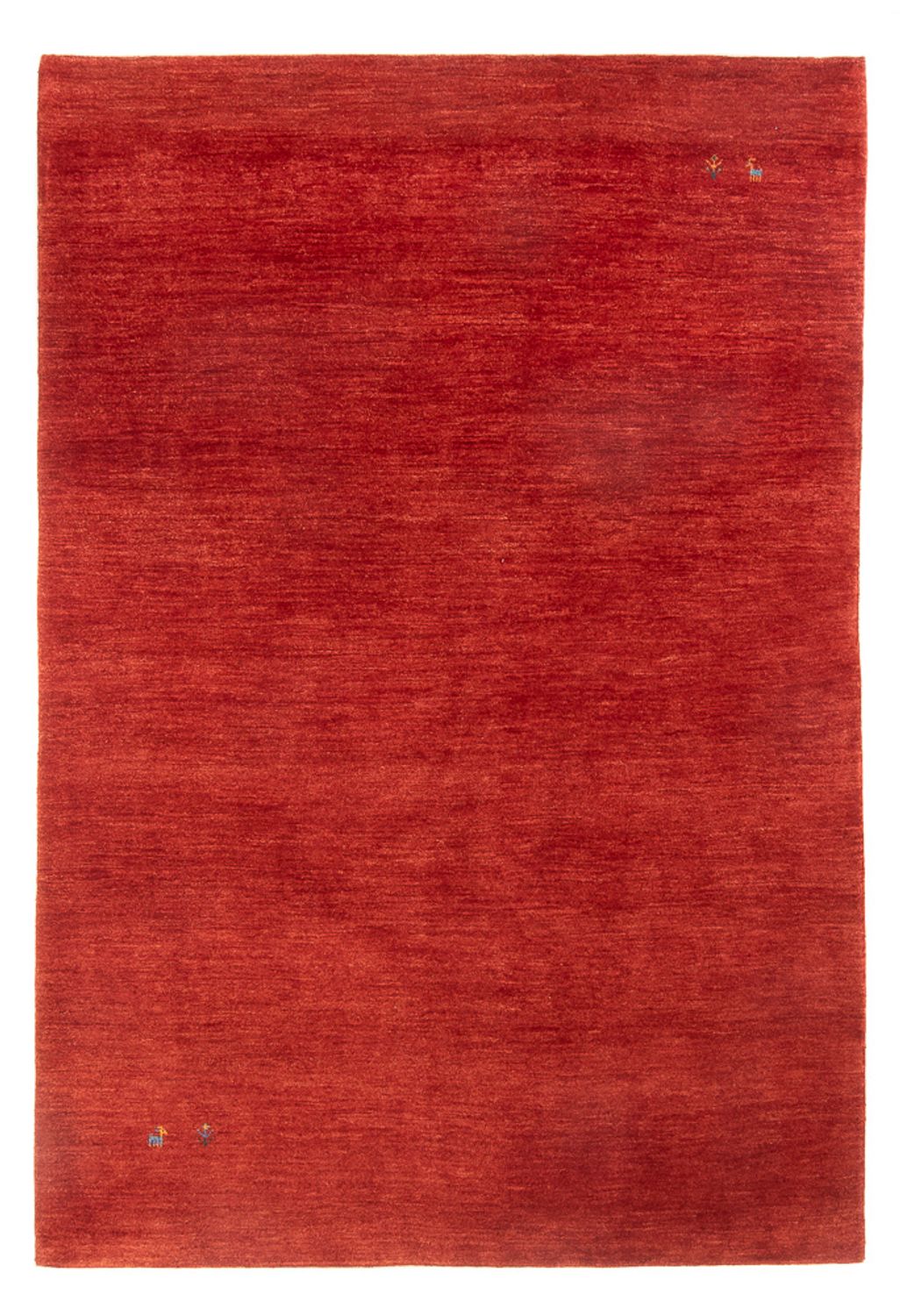 Tapis Gabbeh - Persan - 251 x 176 cm - rouge