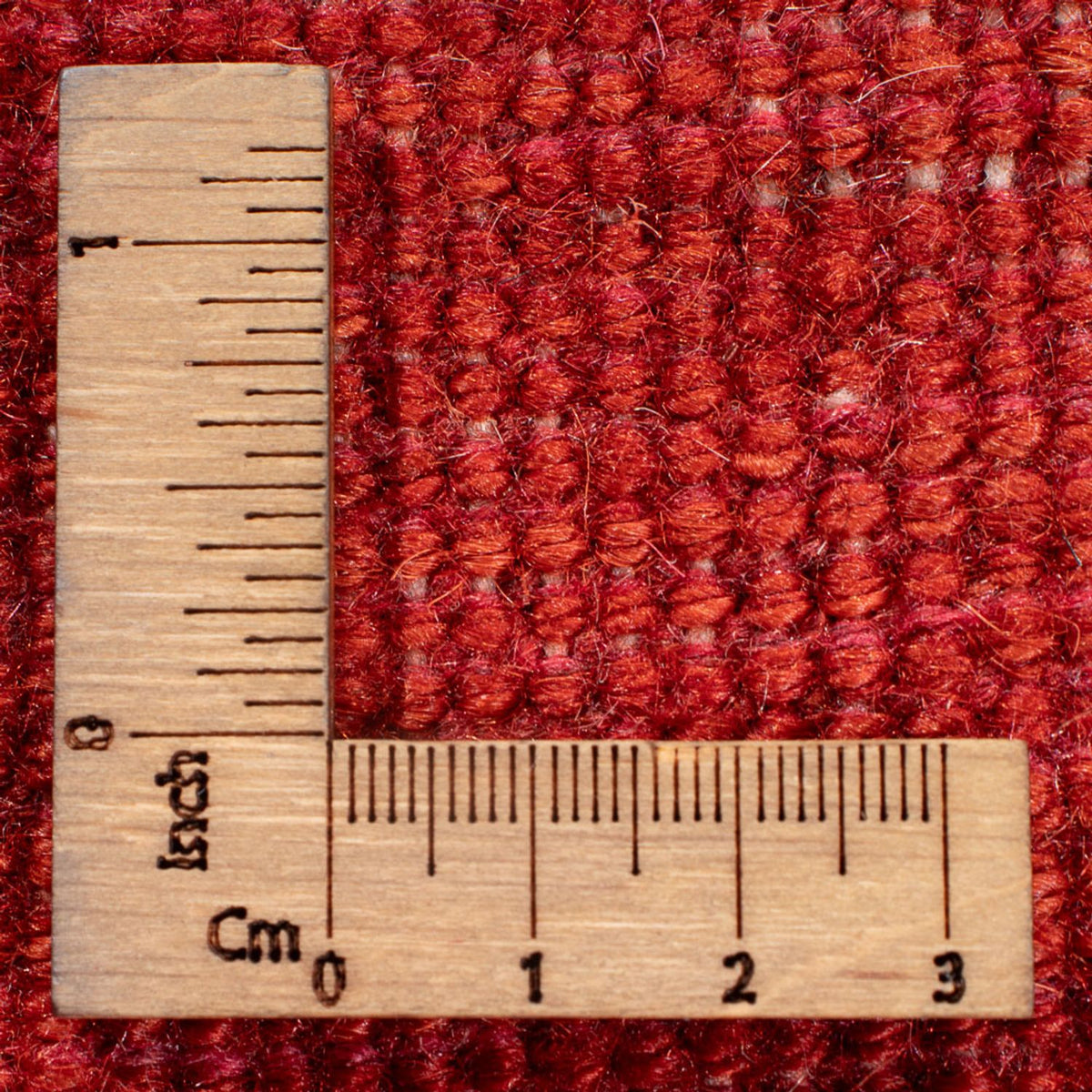 Tapis Gabbeh - Persan - 251 x 176 cm - rouge